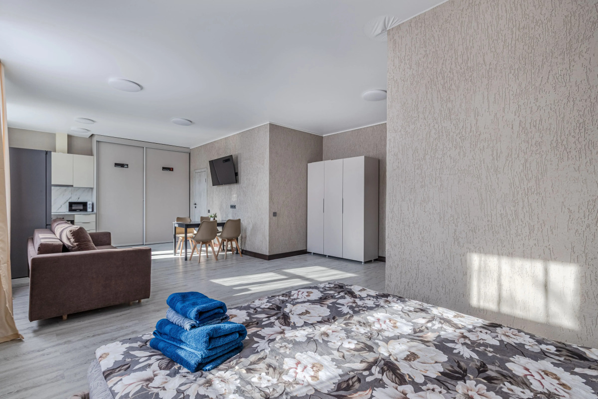 Апартаменты Большая студия для отдыха и восстановления после долгой поездки