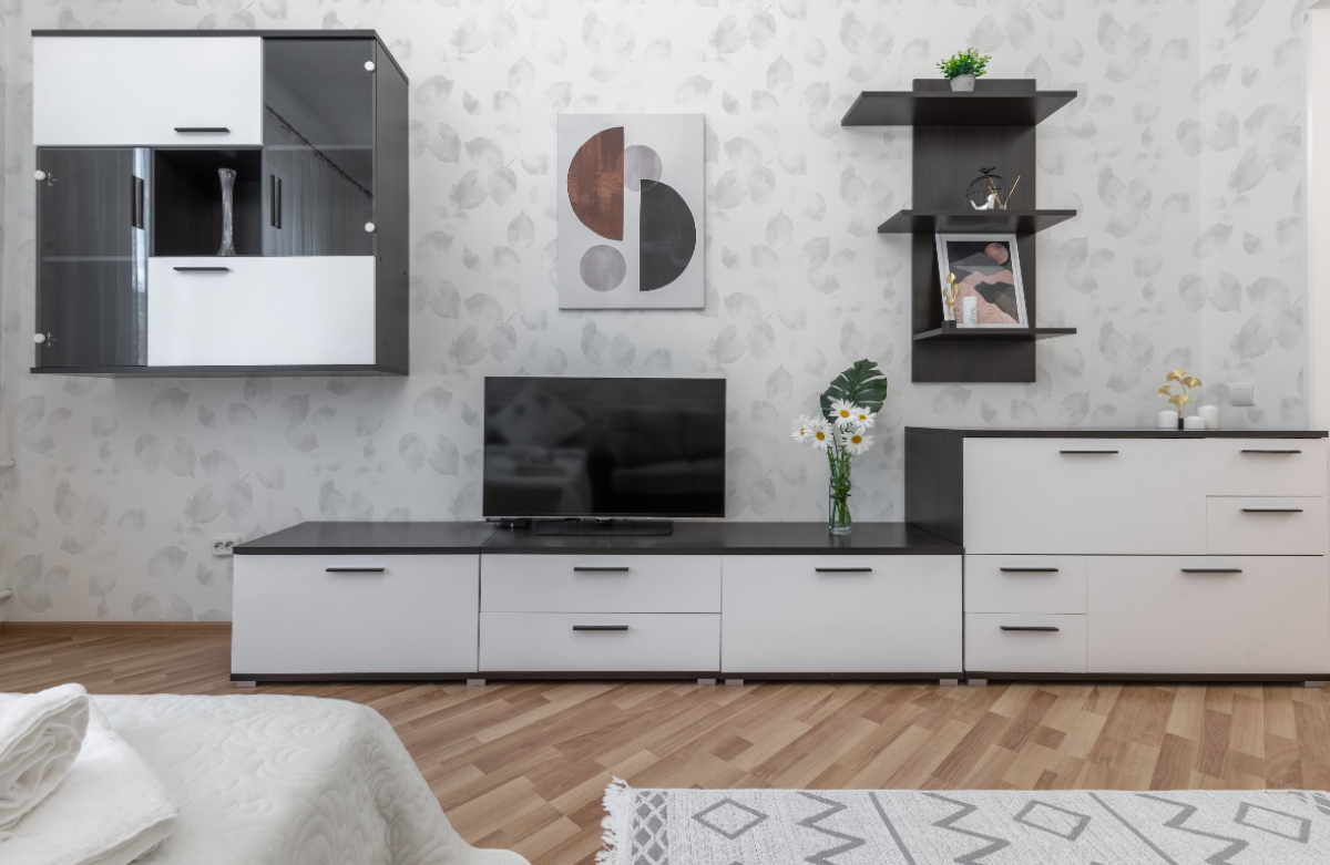 Квартира Трехкомнатная квартира с видом на город