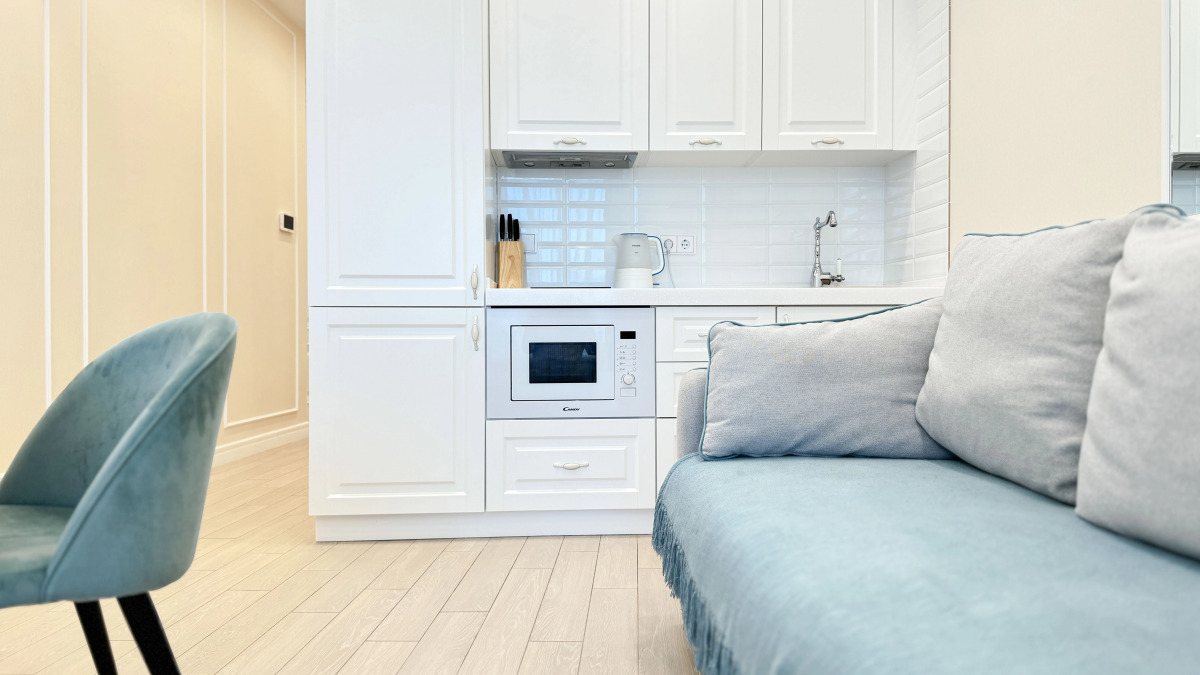 Апартаменты Студия с видом на море в апарт-отеле Актер Гэлакси