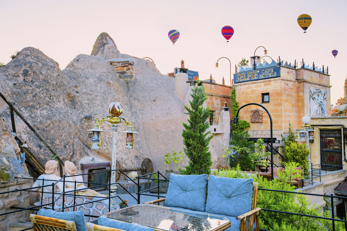 Cappadocia Fairy Chimneys Selfie Cave Hotel