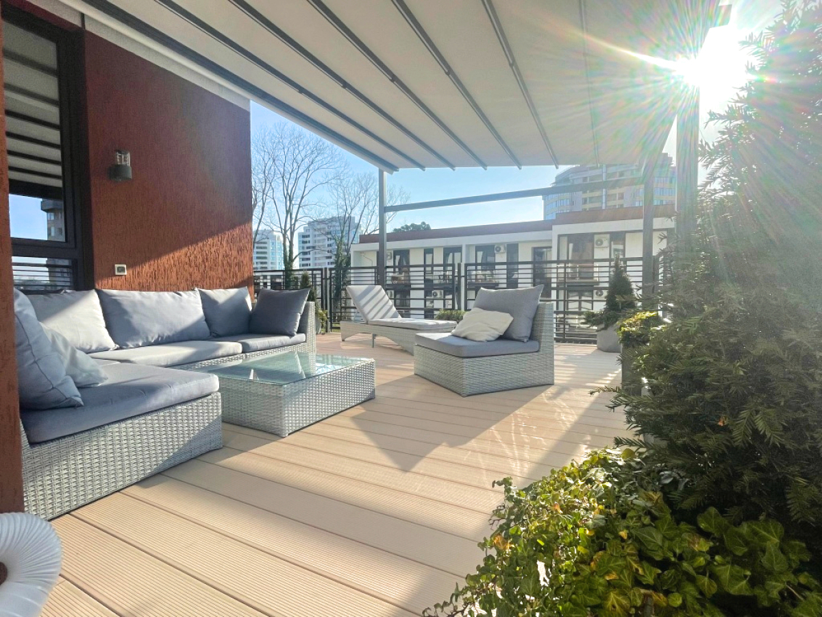 Апартаменты Casablanka Hit с большой террасой  с видом на море