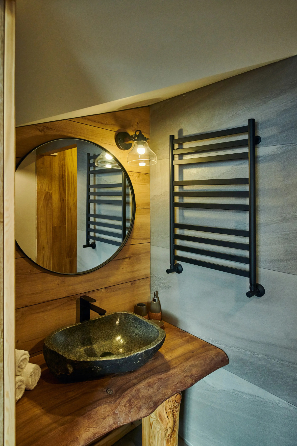 Шале Кедр 760, 5 спален, 12 гостей с бассейном и баней