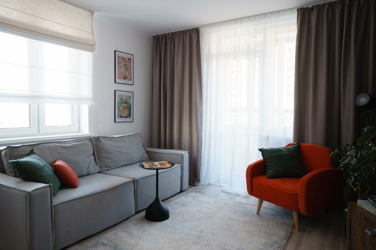 Квартира Уютная в Академическом ЖК Eleven