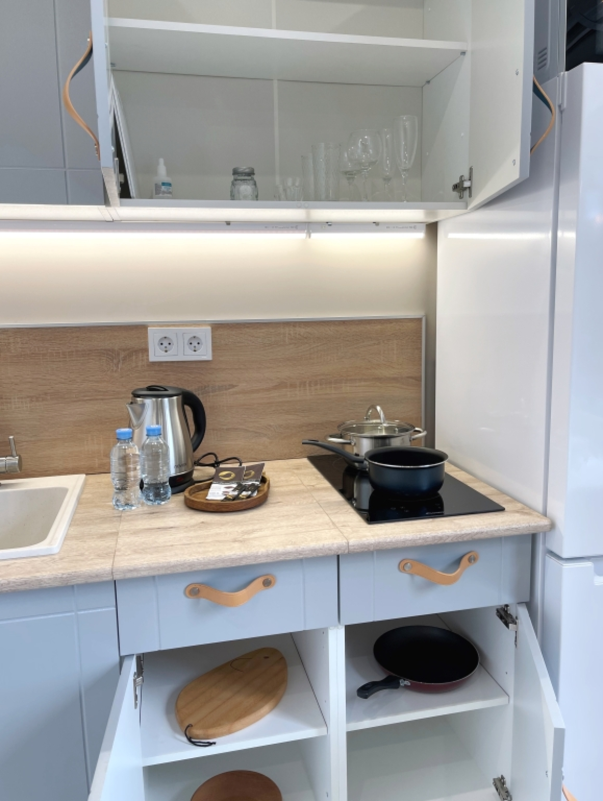 Апартаменты Уютная студия на 2х с видом на город