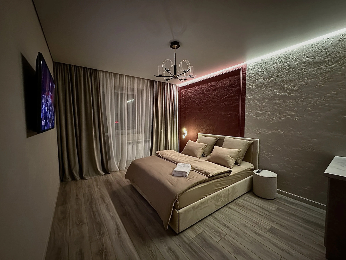 Апартаменты студия CLASSIC ROOM Бесконтактное заселение С Качелью