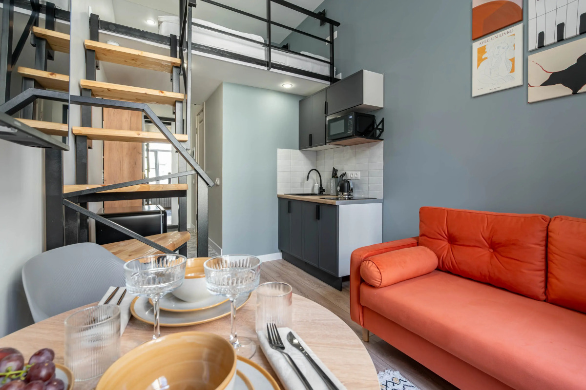 Квартира Дизайнерская студия в центре города