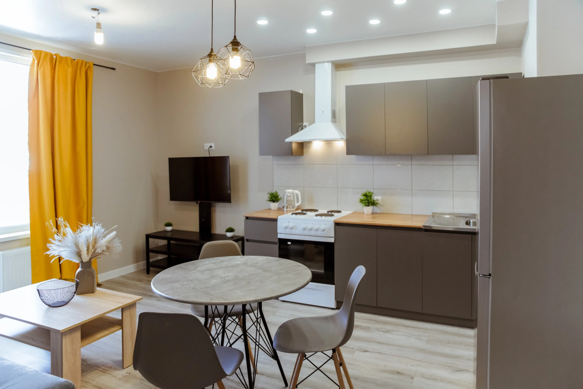 Апартаменты SAS 1-к Дыхание Земли