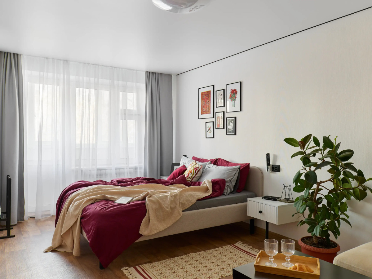 Апартаменты уютные на бульваре Белые цветы вблизи Чаши аквапарка станции метро