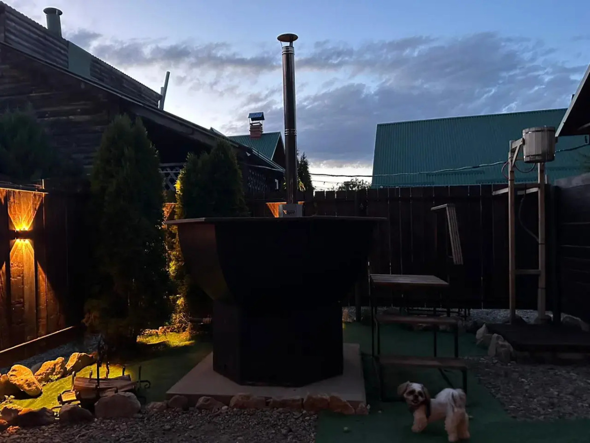 Бунгало У камина