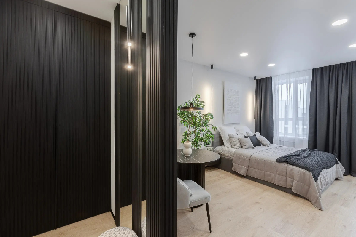 Апартаменты В стиле Минимализм в ЖК Панова-Парк