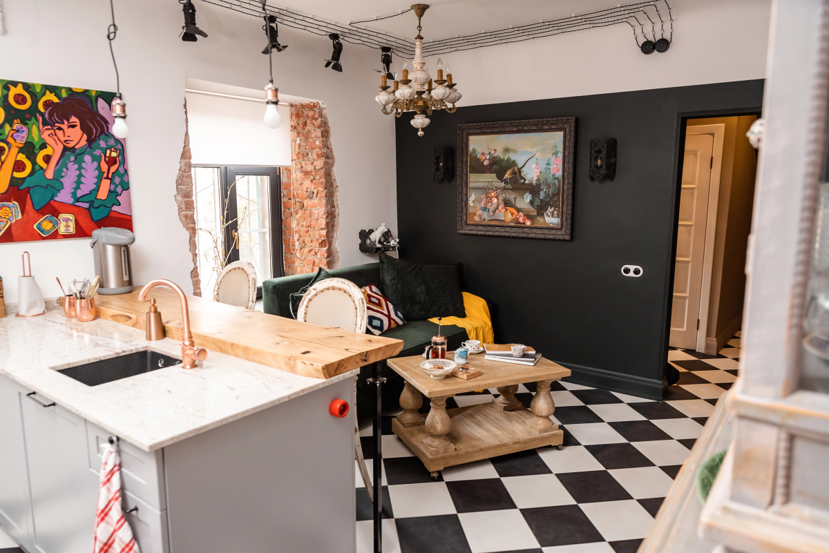 Апартаменты Дом у Реки loft Усадьба на Черниговской