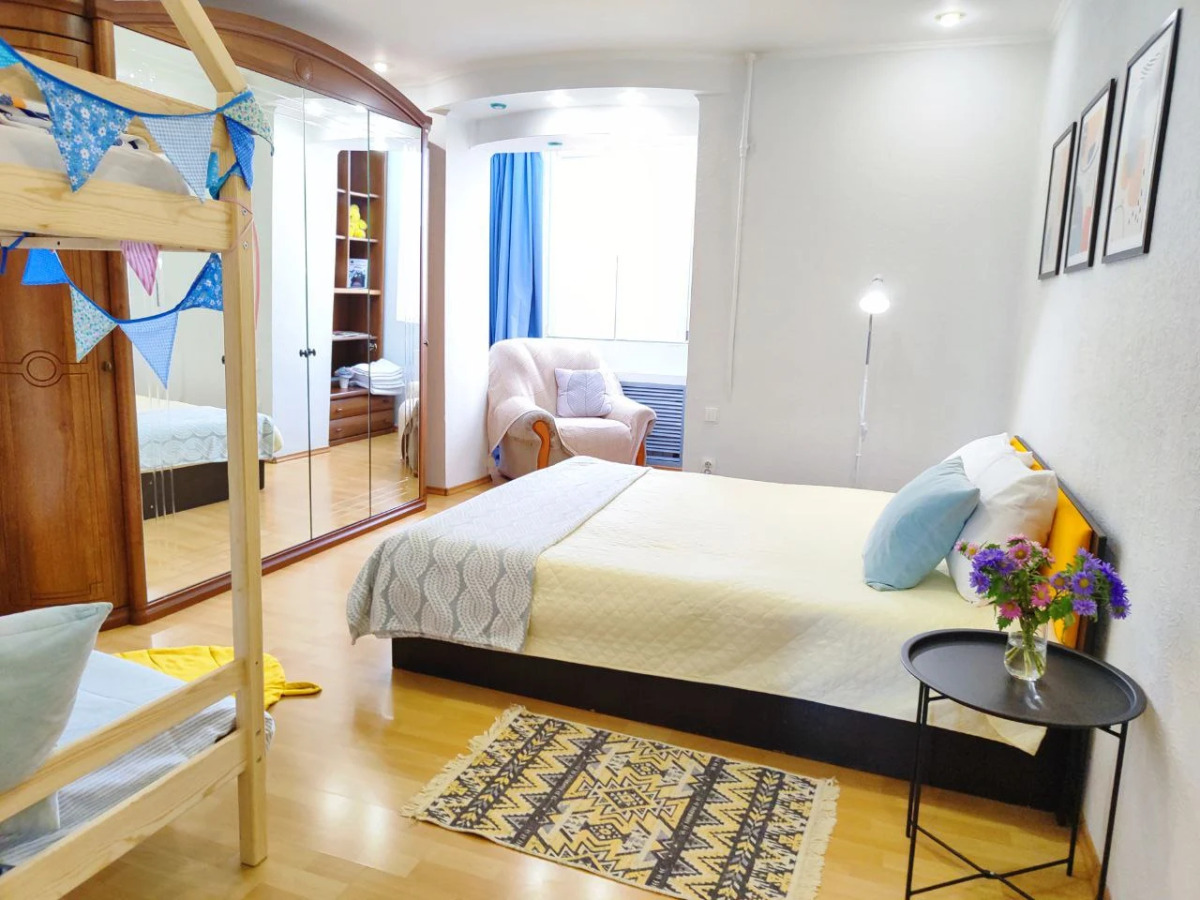 Апартаменты Просторные для большой семьи с видом на Машук