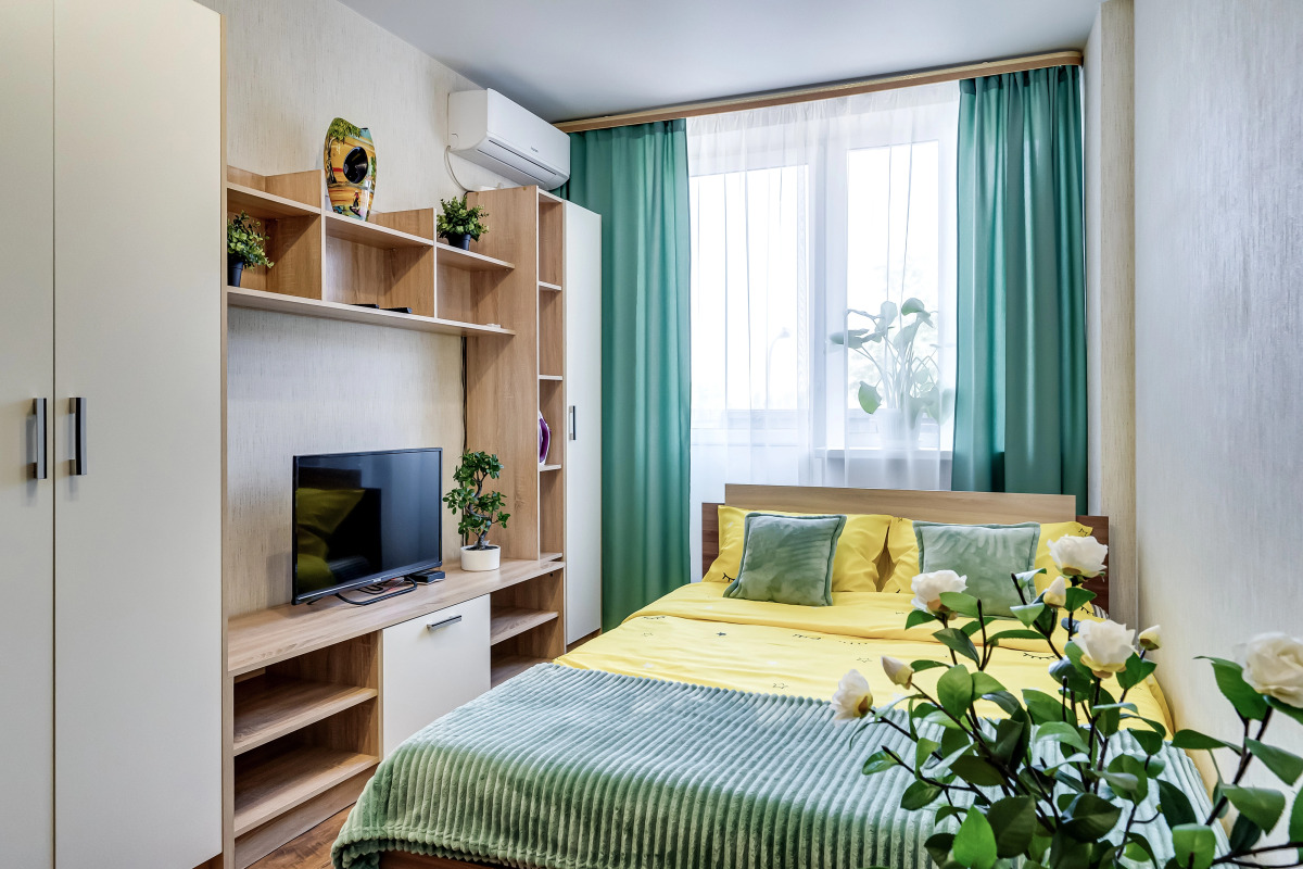 Апартаменты Однушка с мятным намеком