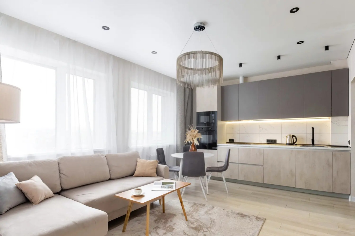 Апартаменты SleepNsk Красивая Трешка Около Аквапарка