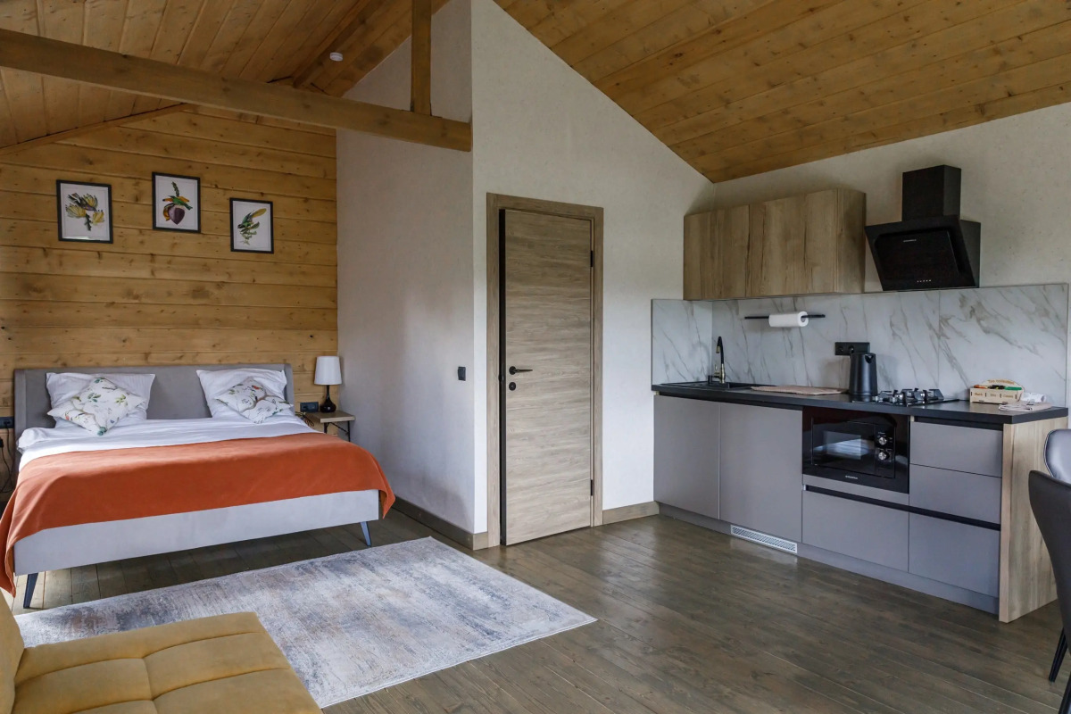 Частный дом 47м в лесной зоне рядом со Звенигородом