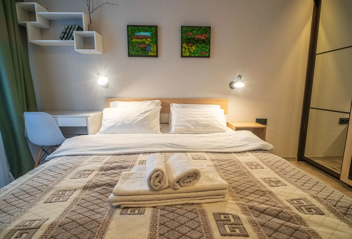 Квартира Уютная квартира с удобным расположением