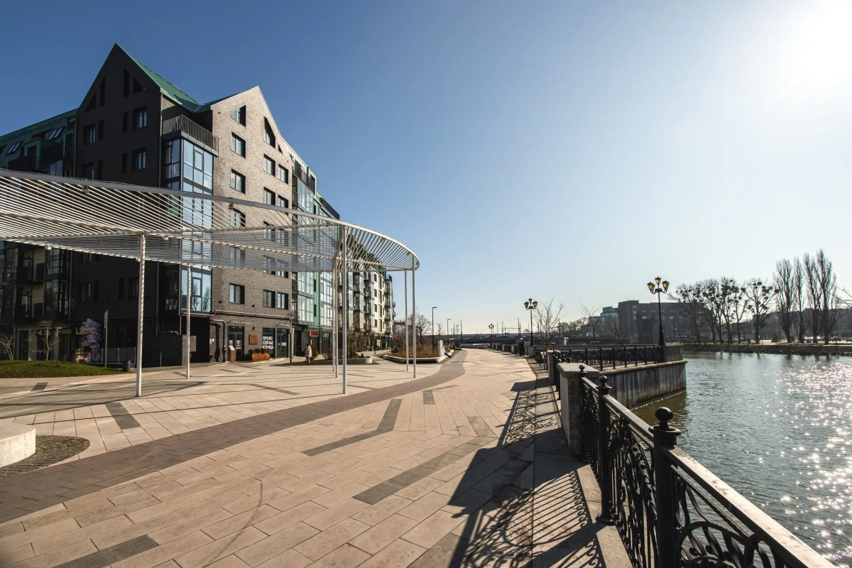 Квартира с Видом на р.Преголя в ЖК Рыбная Деревня