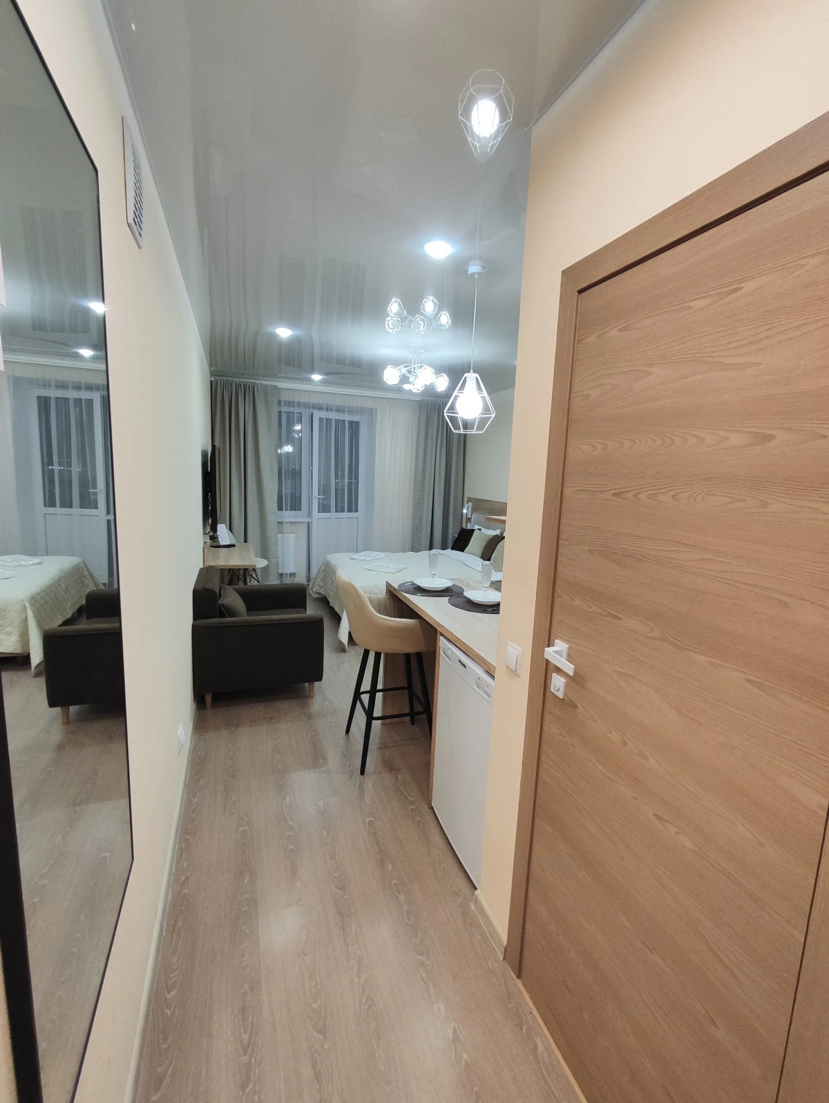 Апартаменты Современные с видом на новый мост