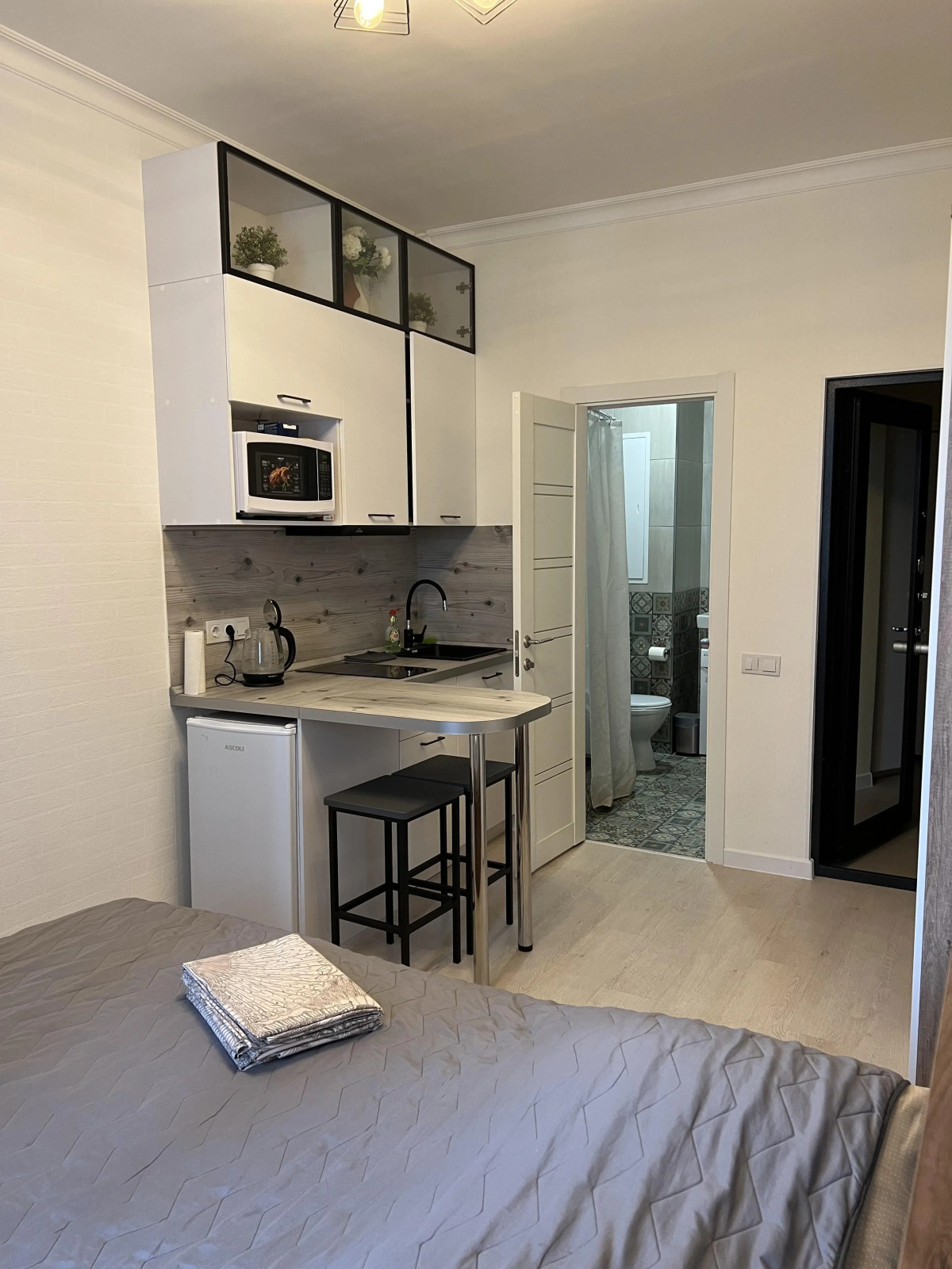 Malina Apartment Бесконтактное заселение студия в ЖК «Спутник»