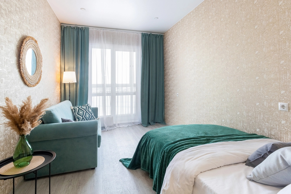 Квартира SleepNSK Просторная двухкомнатная около Аквапарка