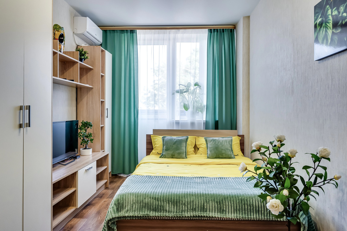 Апартаменты Однушка с мятным намеком