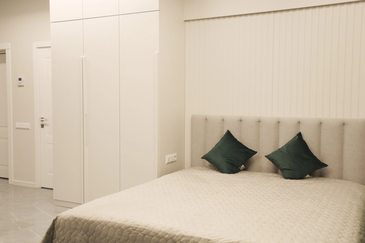 Апартаменты Buroshka Aparts С видом на город и дизайнерским ремонтом