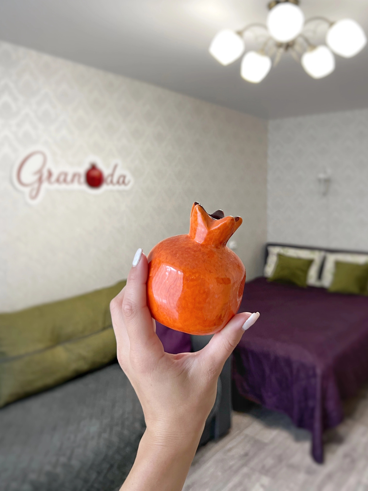 Апартаменты "Granada" уютная однокомнатная квартира в центральной части города