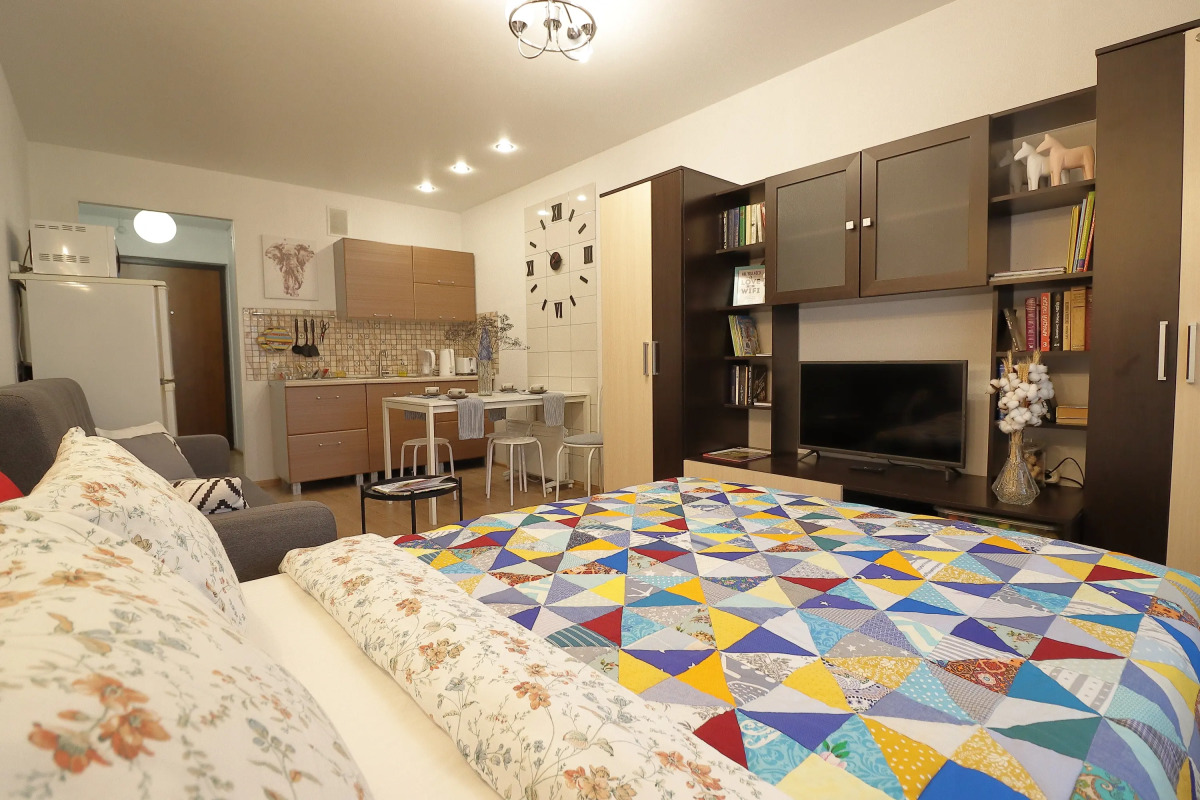 Квартира Энтузиасты Гостеприимства 2 с Видом на Закат