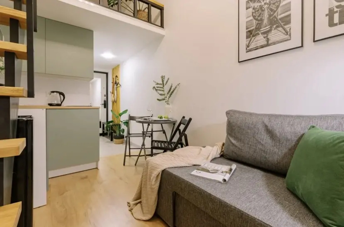 Апартаменты Мятная Студия в Центре Города Метро Владимирская