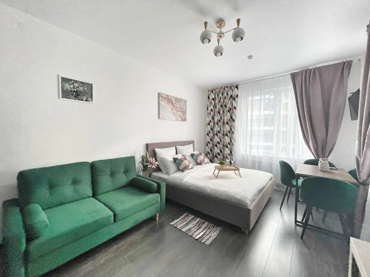 Апартаменты Студия Эмеральд на Арцеуловской