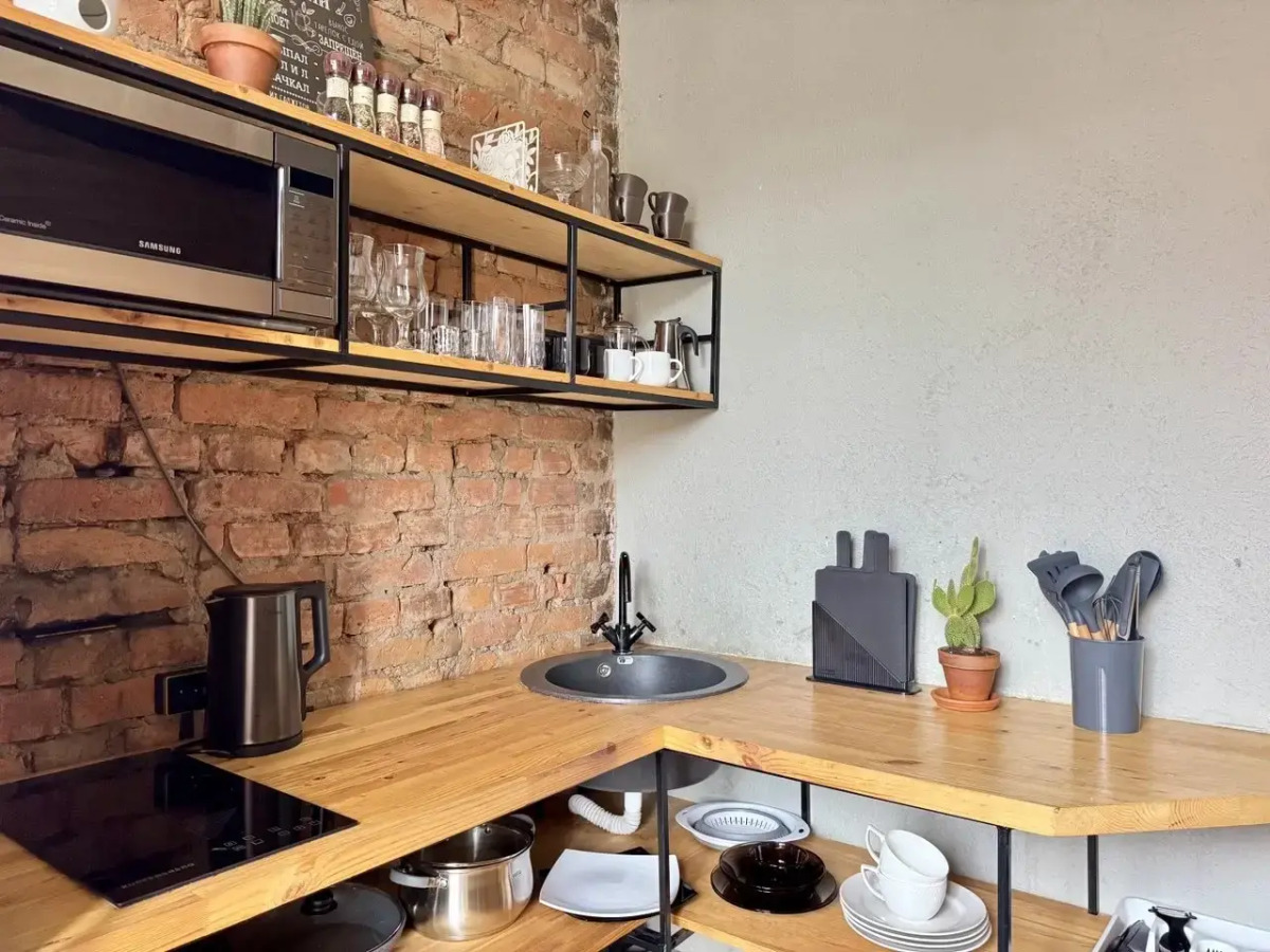 Апартаменты двухкомнатные Hygge Karelia в стиле Loft