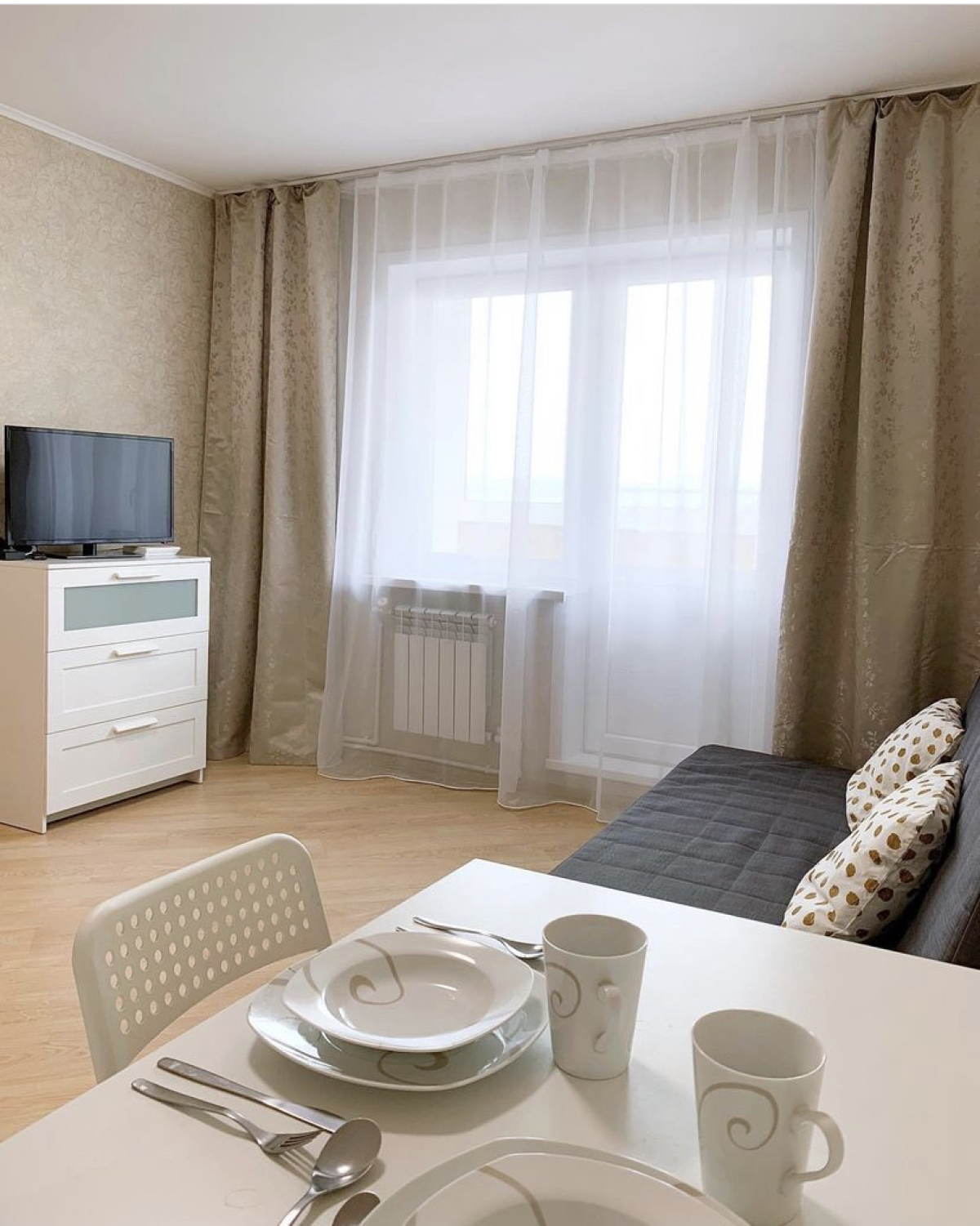 Новая красивая квартира в самом центре города