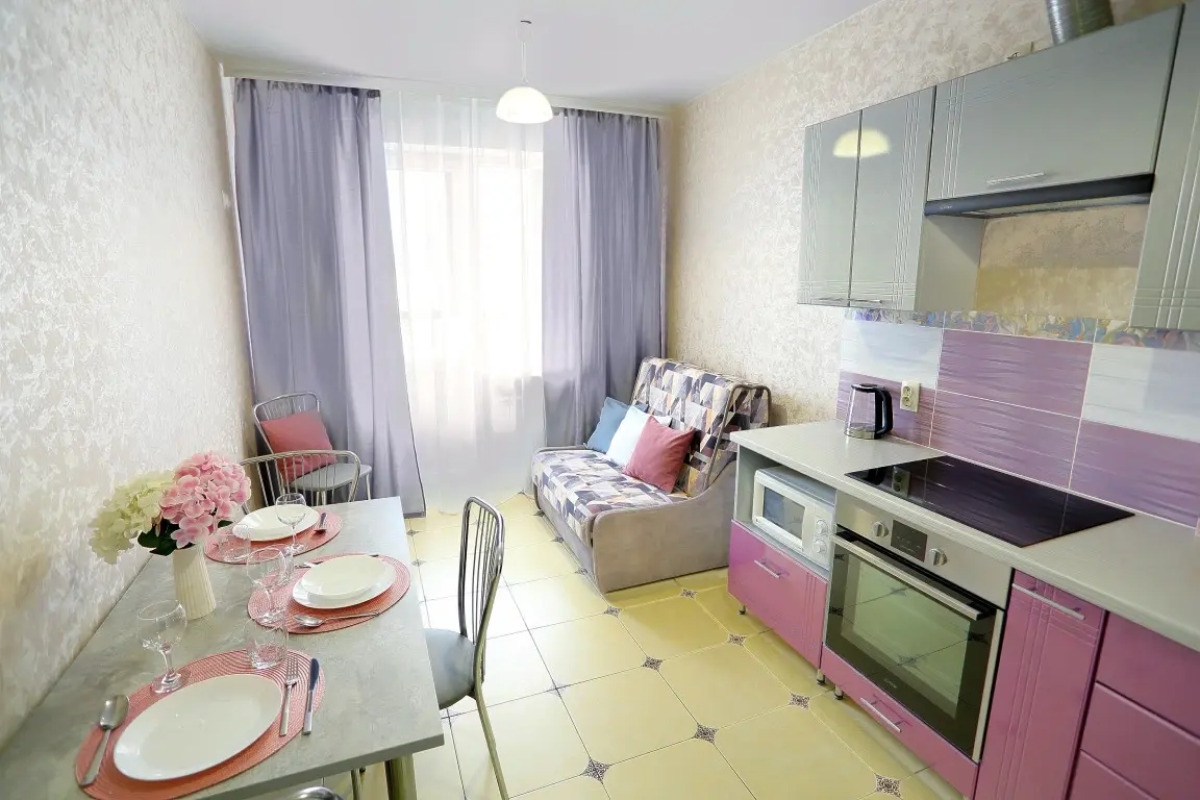 Апартаменты 25 Этажей Magenta