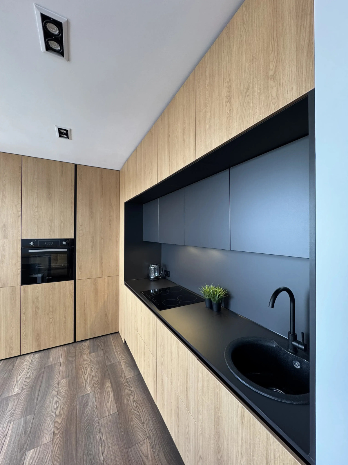 Апартаменты Двухуровневая студия с захватывающим видом на город