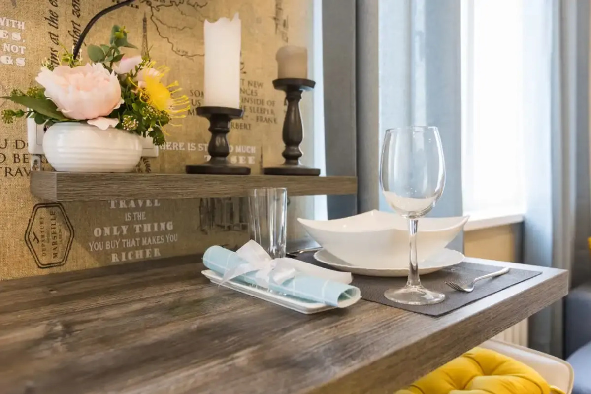 Квартира с видом на город