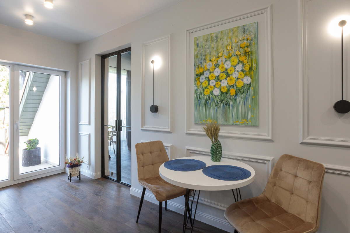 Квартира с башней и терассой