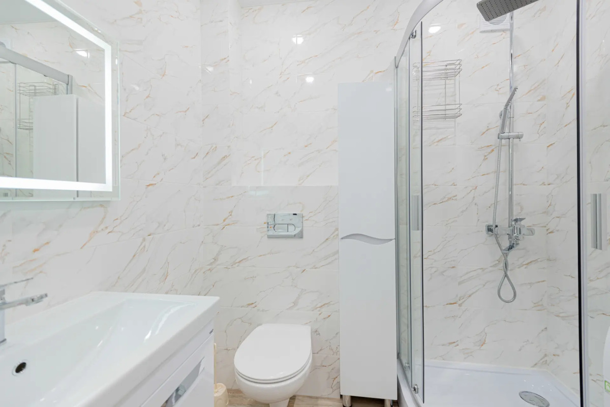 Квартира 1-к в новом мкр. на Новогородской 15 от RentAp, 4 сп.места