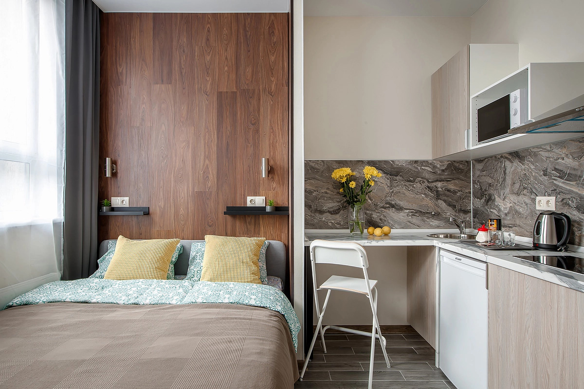 Апартаменты Жить Хорошо в 4 минутах от МЕТРО + Wi-Fi