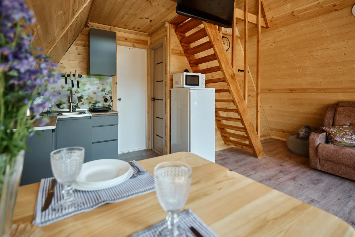 Гостевой дом Летний коттедж А-фрейм