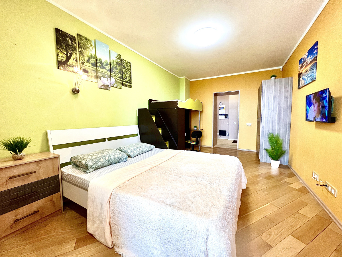 Апартаменты двухкомнатные на 11 Этаже в ЖК Современник с видом на реку Волгу