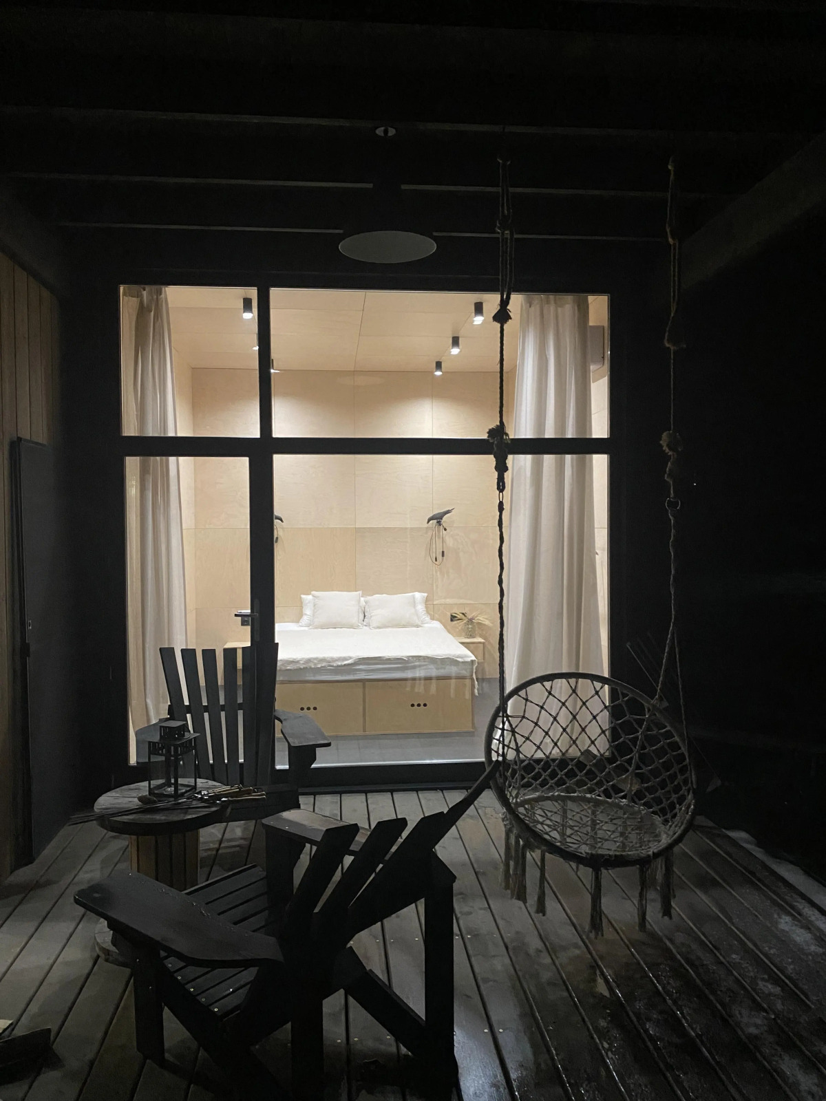 Дом Уютный с панорамными окнами