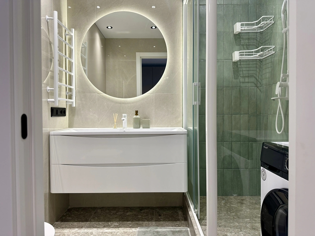 Квартира Happy Mercury просторная студия рядом с метро недалеко от центра