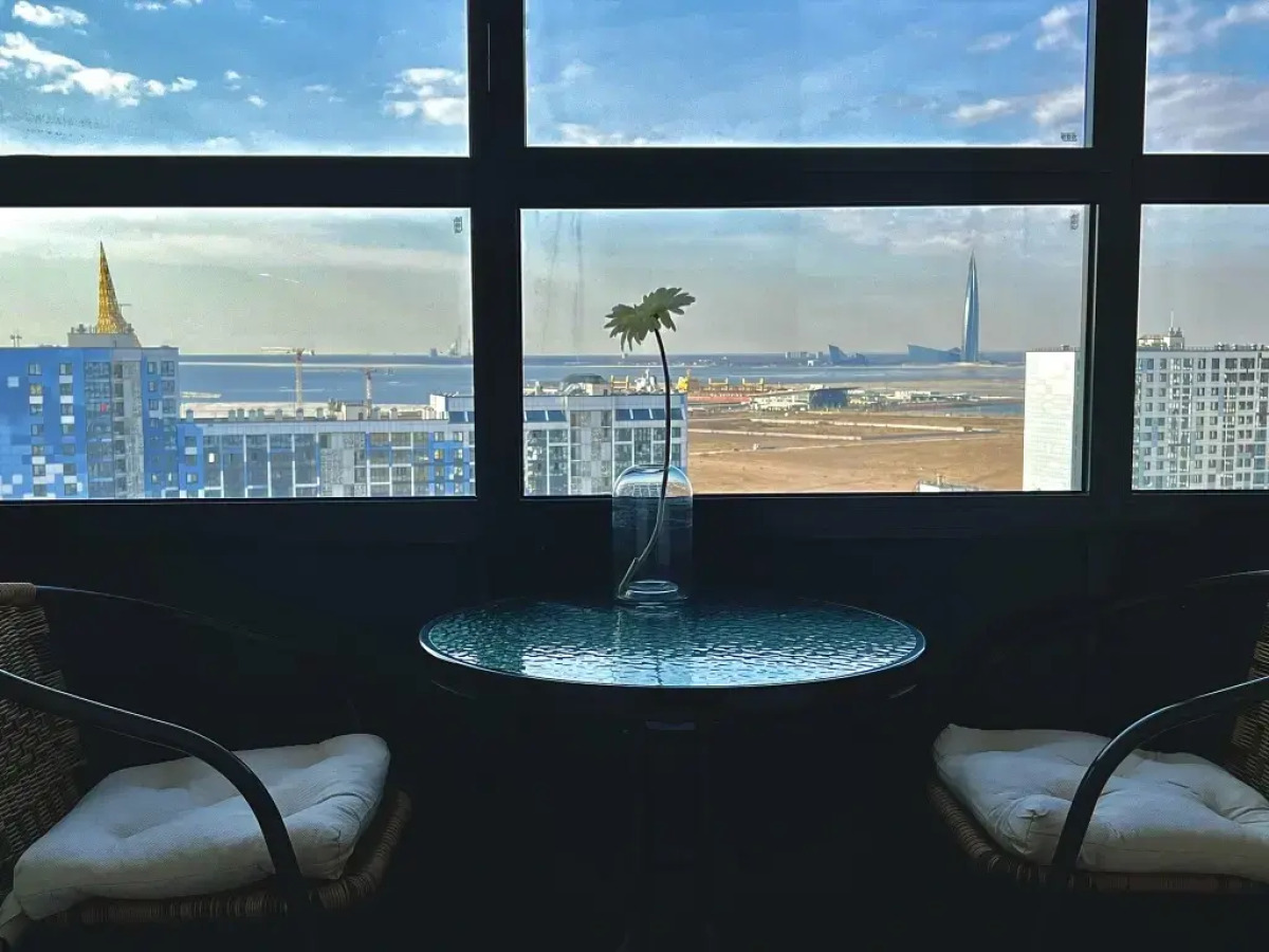 Апартаменты с Балконом и Видом на Море Морской Фасад