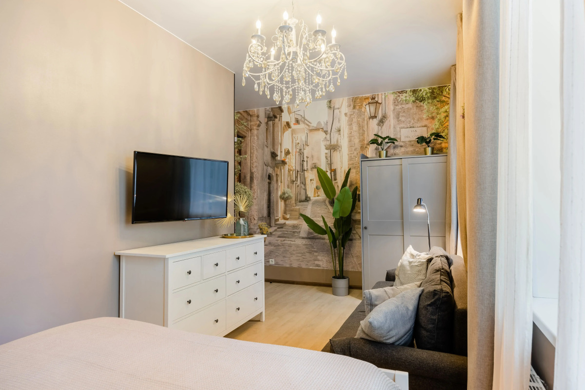 Апартаменты Prudius Apart двухкомнатные в Кронштадте у Собора