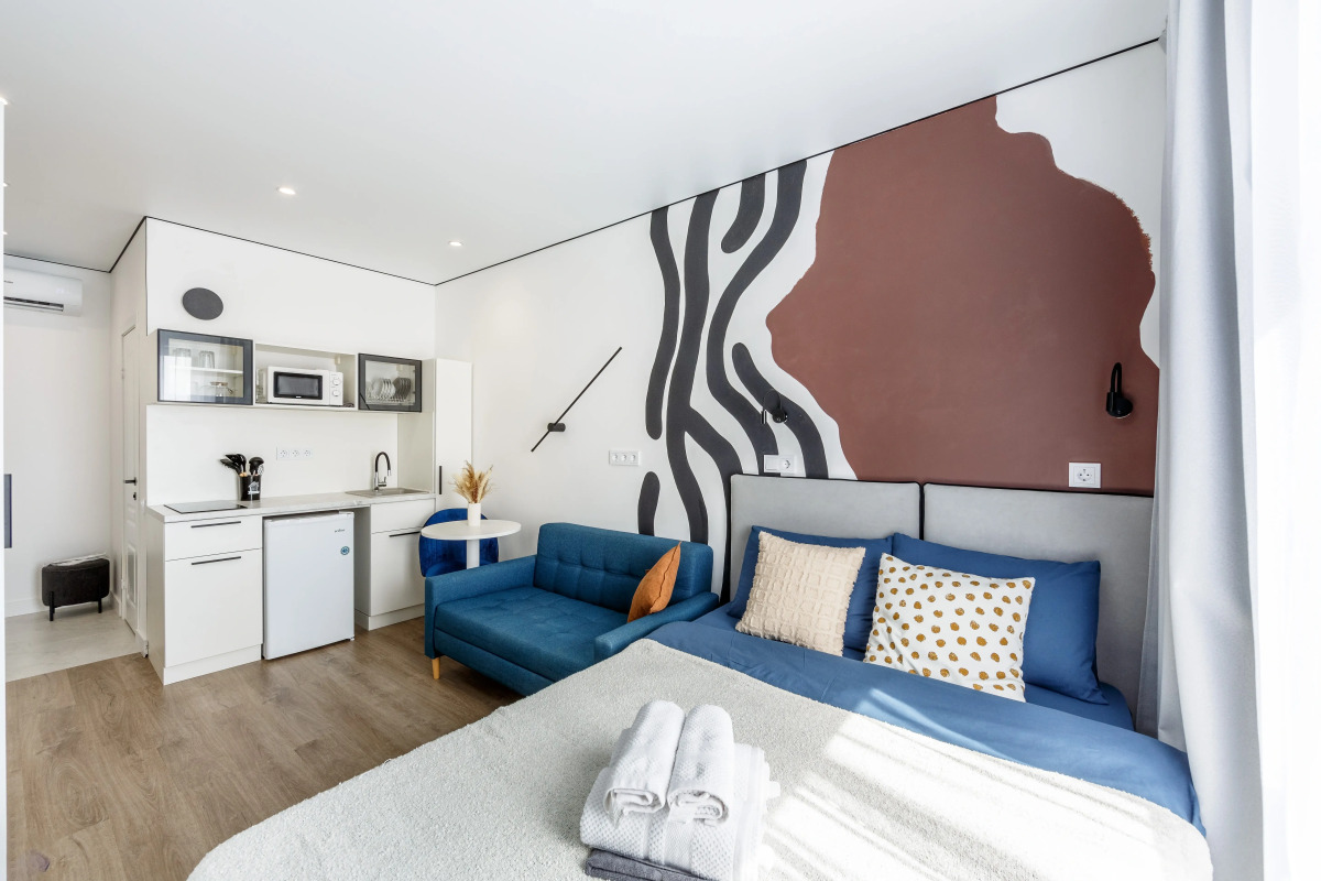 Апартаменты Красивая студия 18 этаж