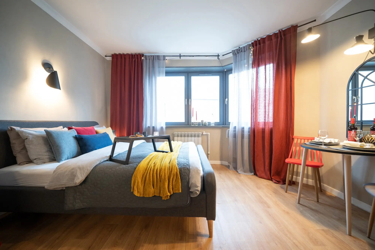 Апартаменты NEW Grunge Voyage 15 минут от DME