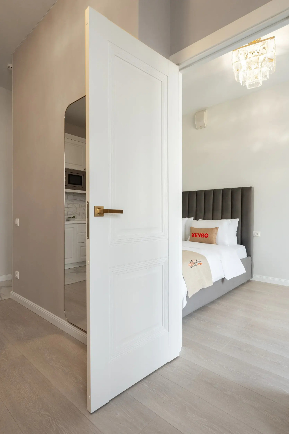 Апартаменты с 1 спальней KeyGo 1046 рядом с метро Автозаводская