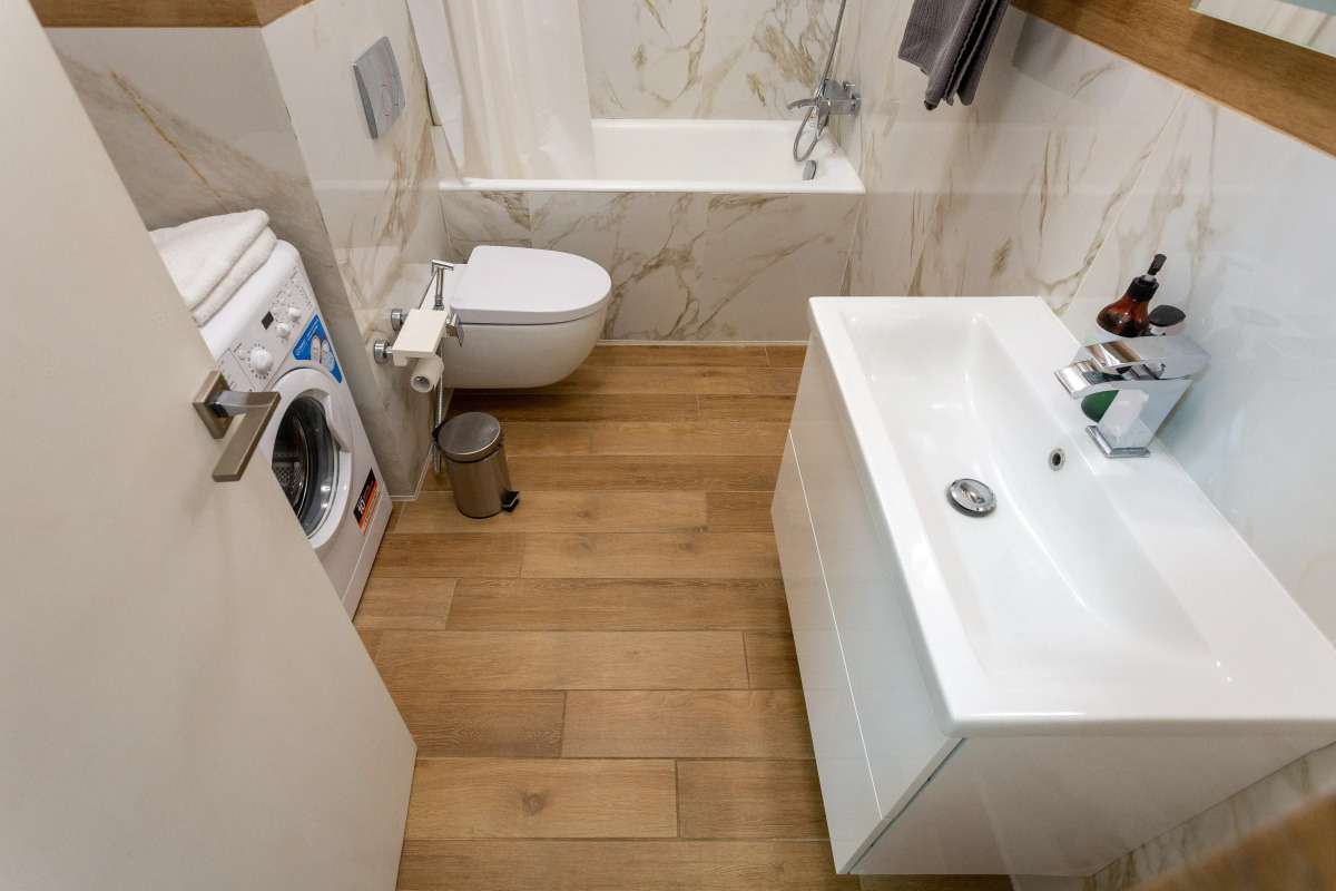 Апартаменты #3 White studio for 2+2 by Lo Apartments