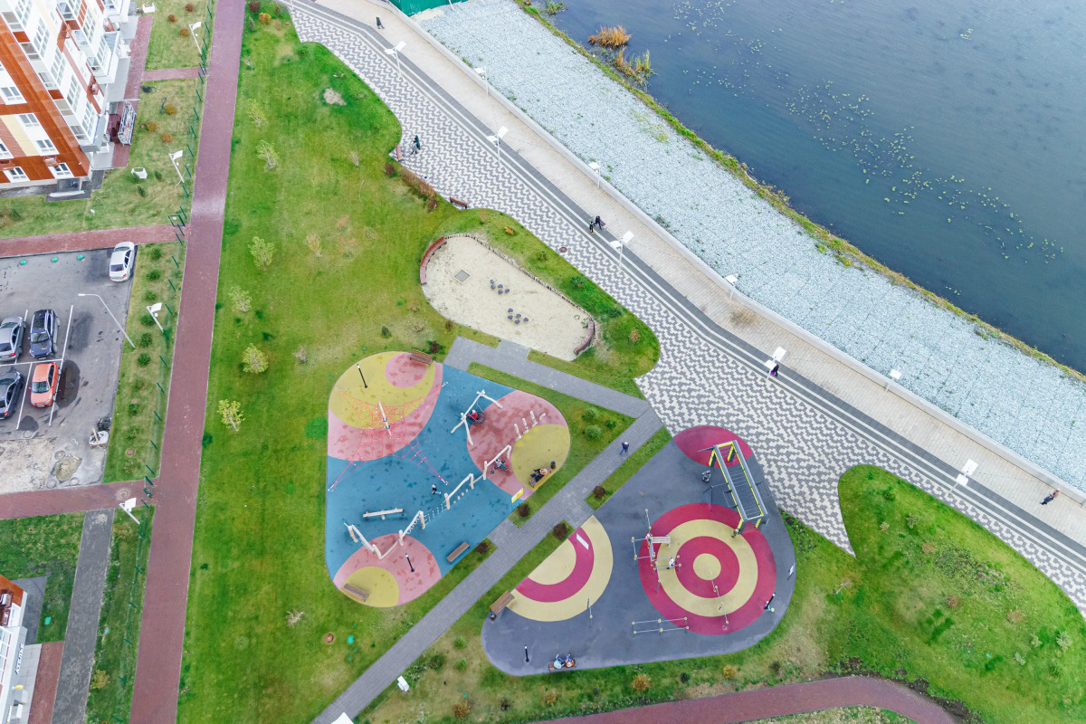 Апартаменты на 22 этаже с видом на реку