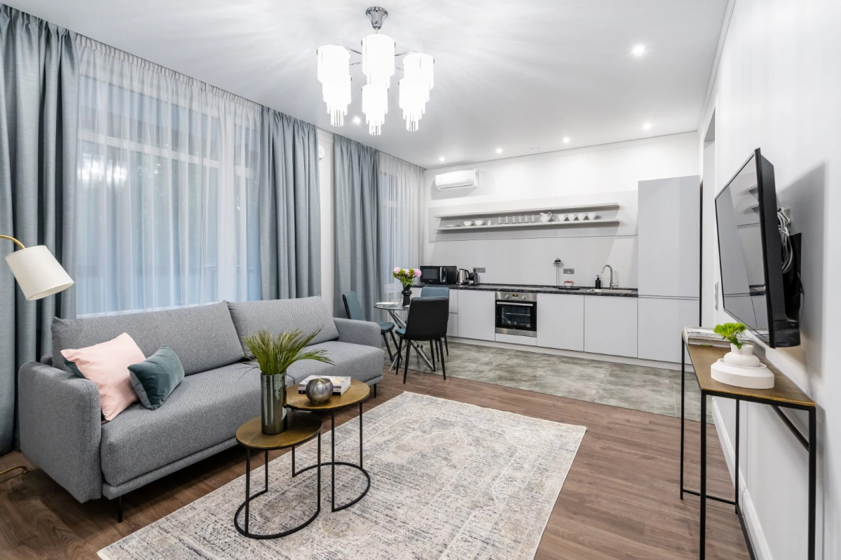 Апартаменты Очарование залива в ЖК Русские сезоны